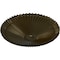 Ekena Millwork Shakuras Ceiling Medallion (Fits Canopies up to 5"), Hand-Painted Green Gold, 24"OD x 3"P CM24SHGGS - alternate 3